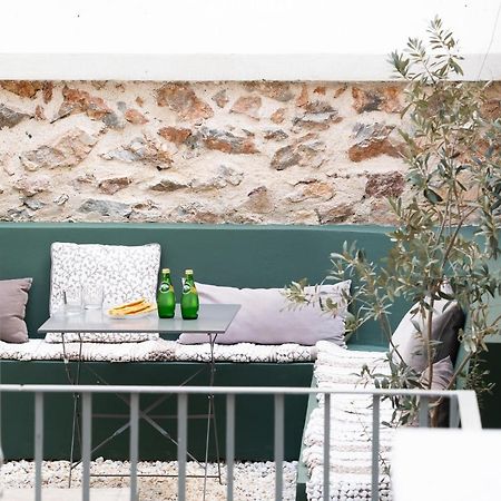Central5 Boutique Apartments With Common Garden Next To Metro Athen Eksteriør bilde