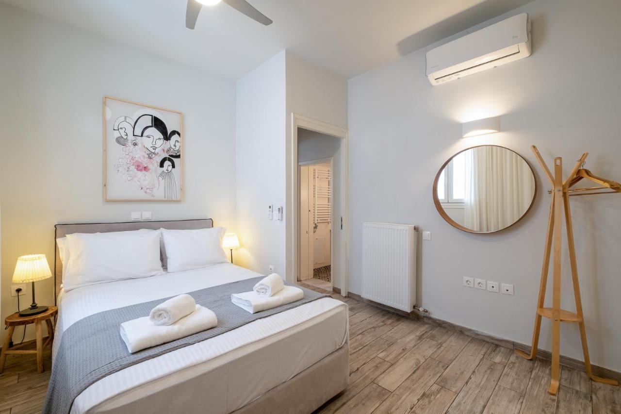 Central5 Boutique Apartments With Common Garden Next To Metro Athen Eksteriør bilde