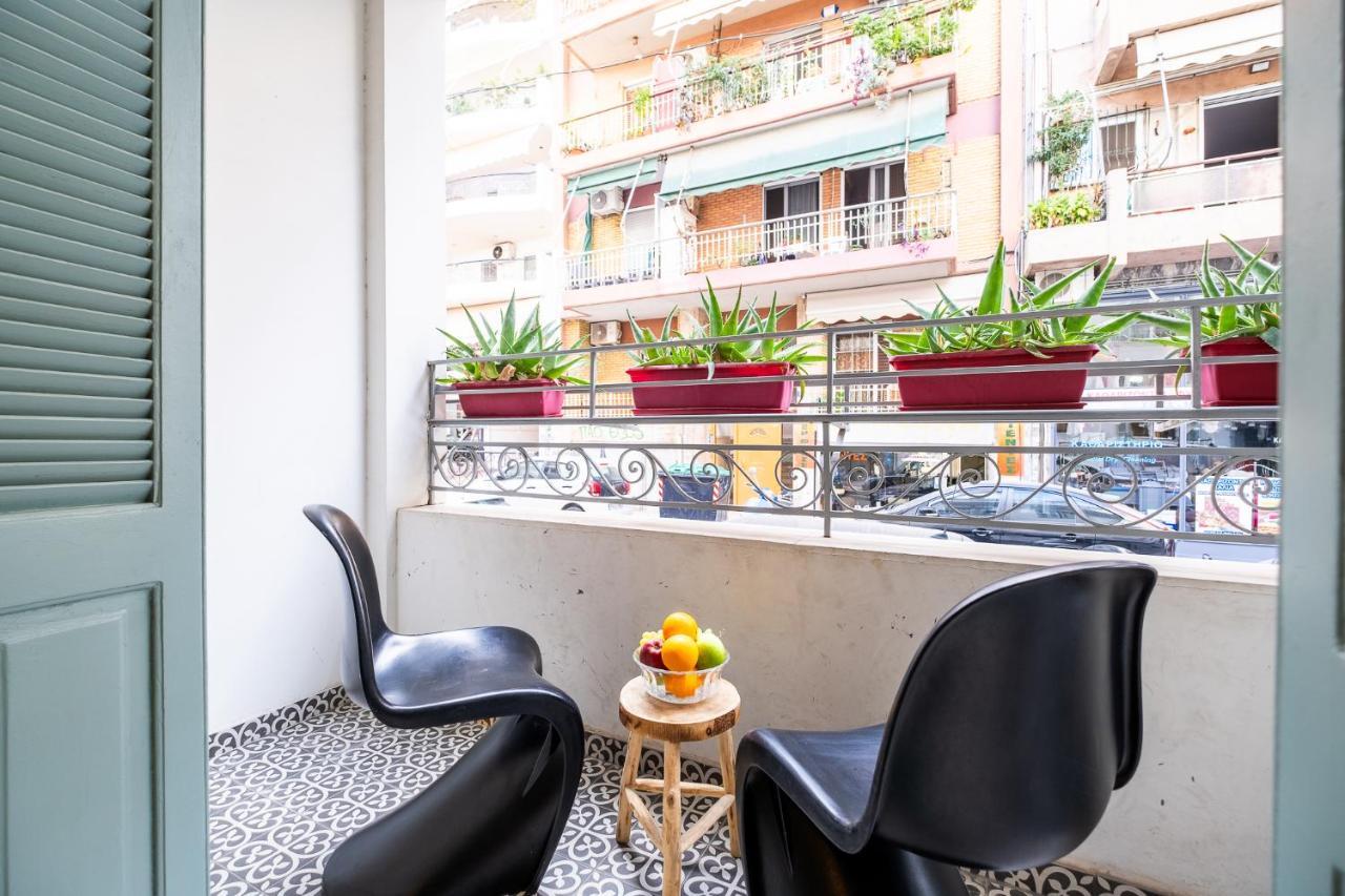 Central5 Boutique Apartments With Common Garden Next To Metro Athen Eksteriør bilde