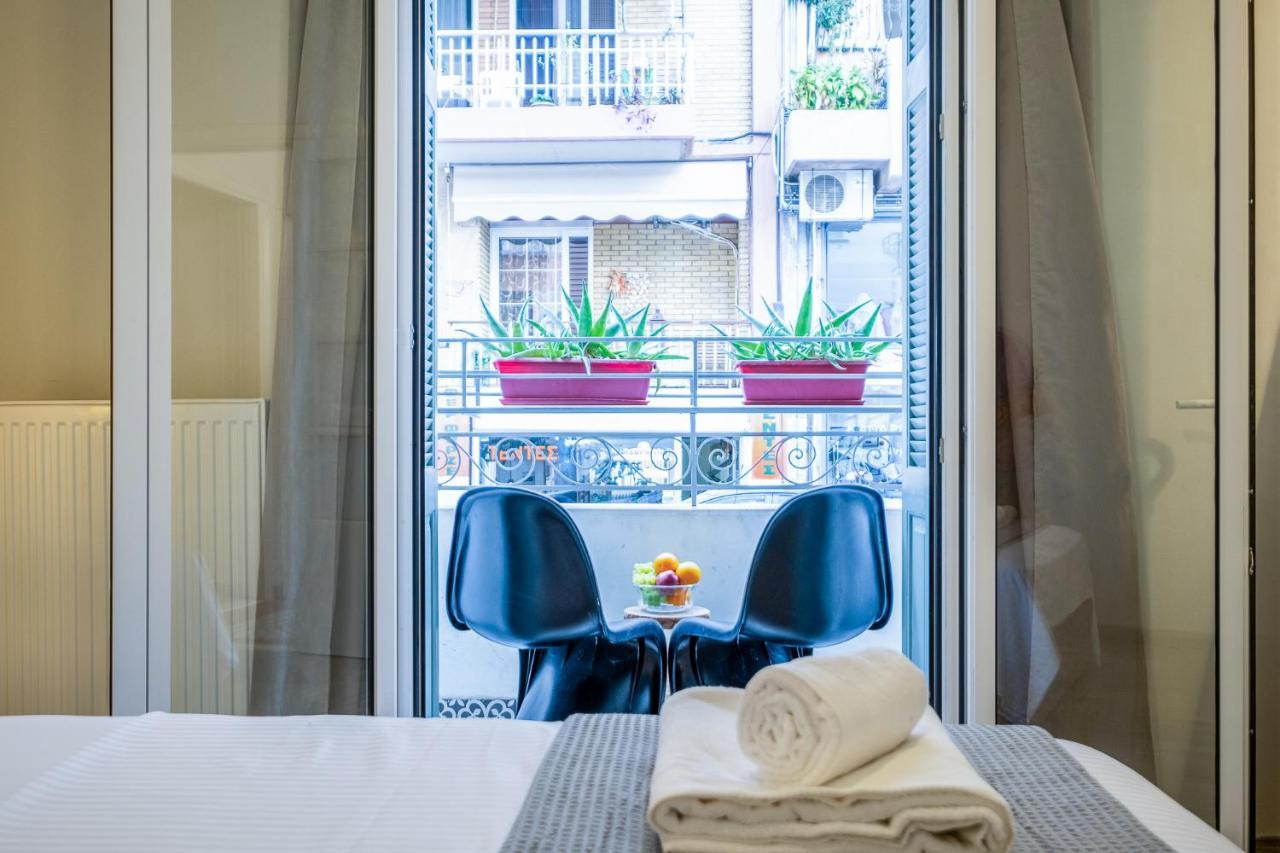 Central5 Boutique Apartments With Common Garden Next To Metro Athen Eksteriør bilde