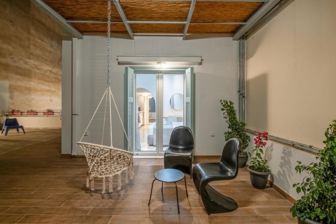 Central5 Boutique Apartments With Common Garden Next To Metro Athen Eksteriør bilde