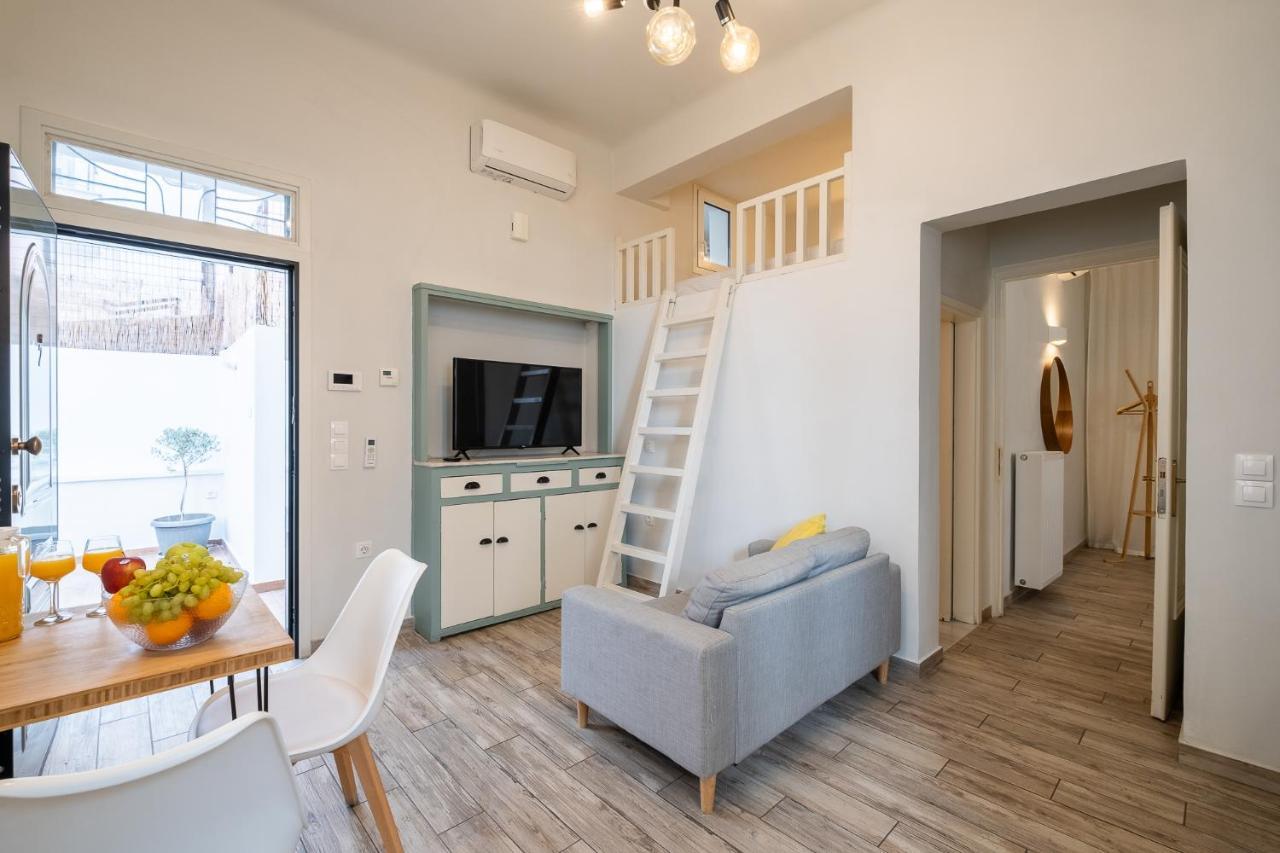 Central5 Boutique Apartments With Common Garden Next To Metro Athen Eksteriør bilde