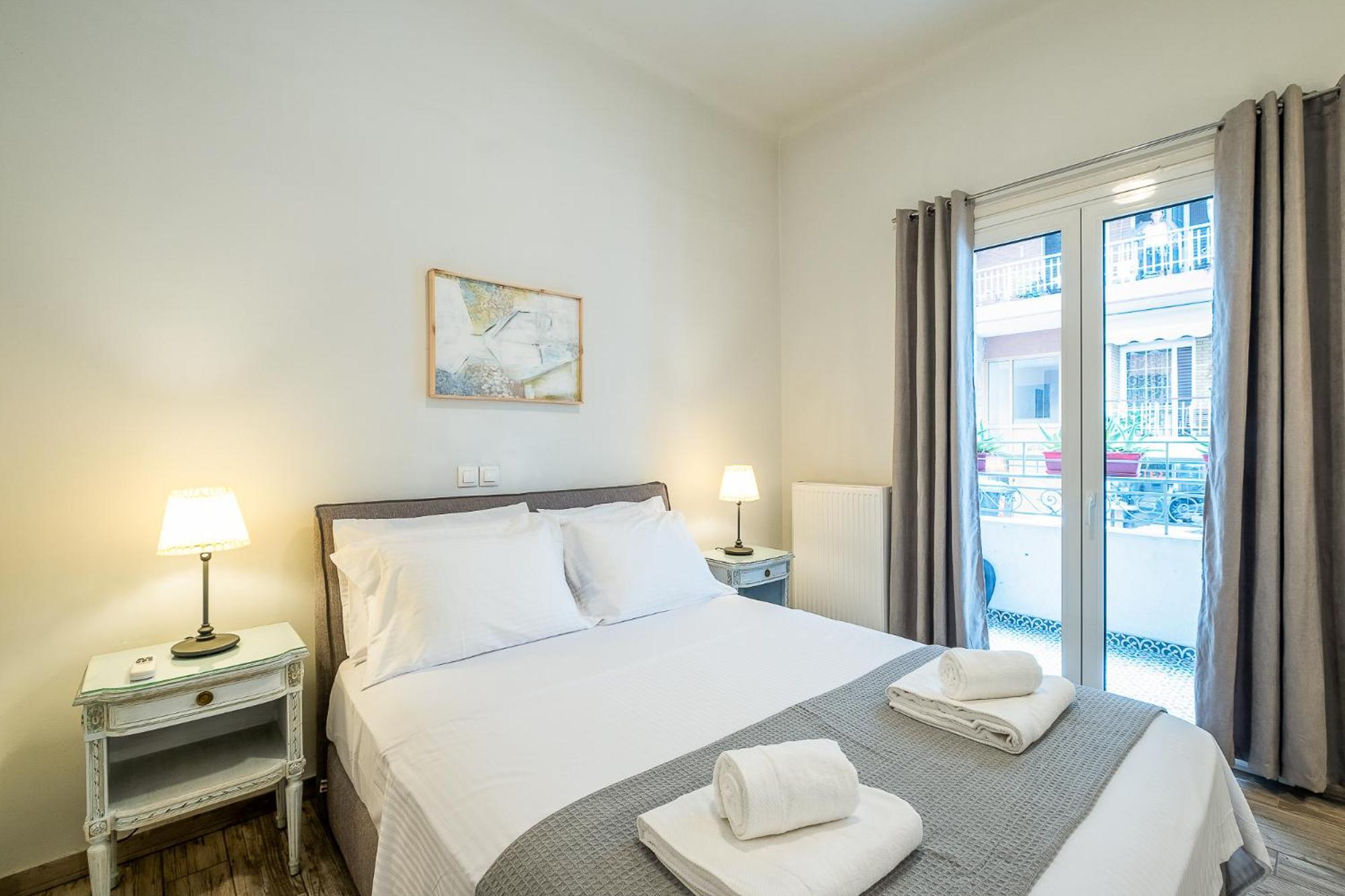 Central5 Boutique Apartments With Common Garden Next To Metro Athen Eksteriør bilde